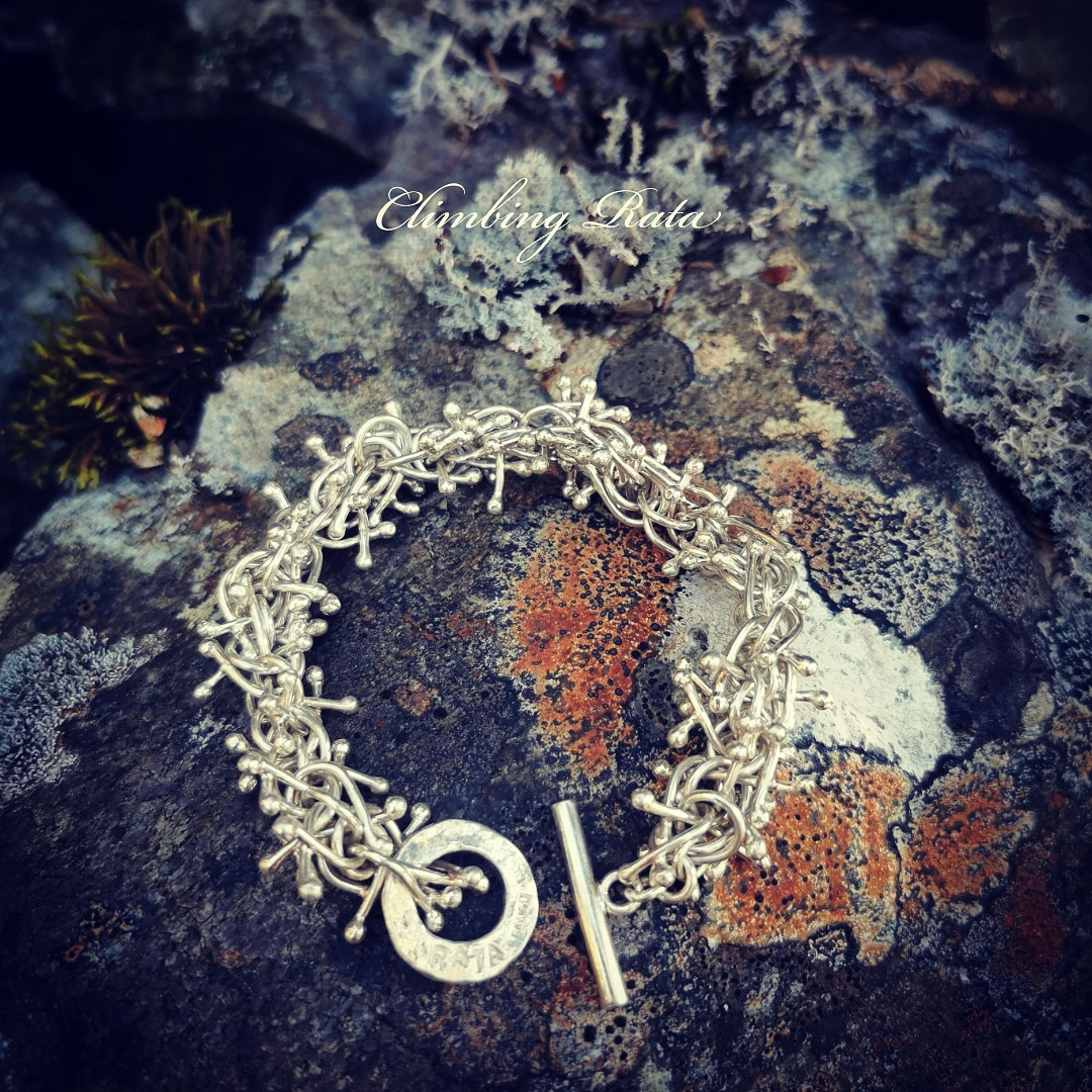 Climbing Rata Silver Bracelet