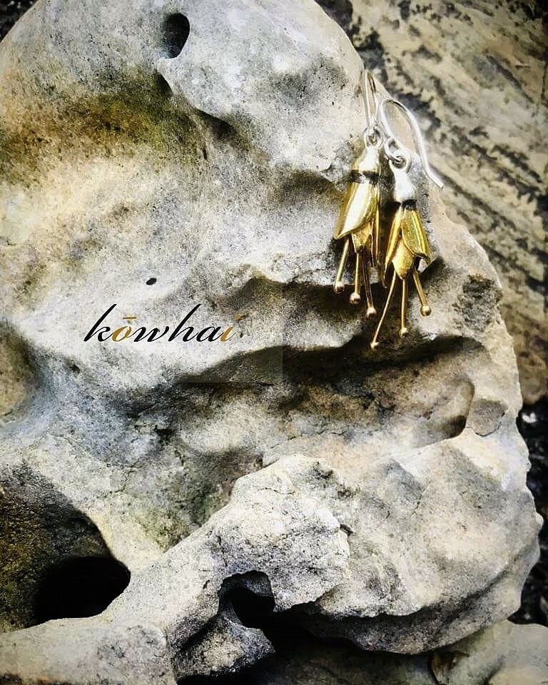Kōwhai Earrings | nz jewellery | redmānuka