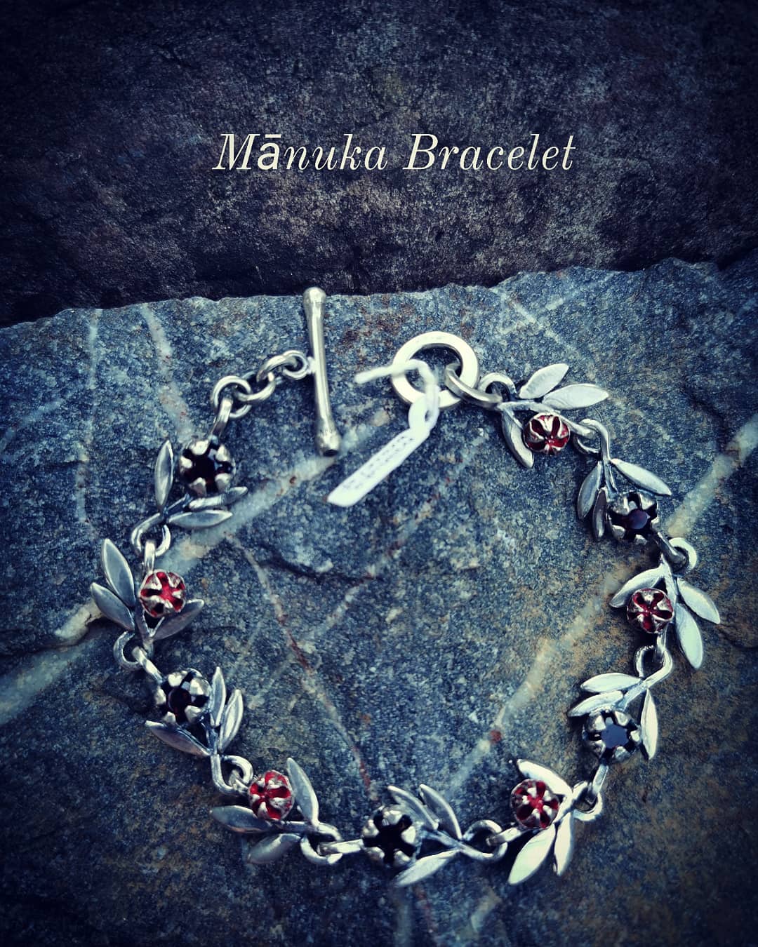 RedMānuka Silver Bracelet