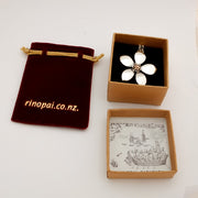  Jewellery NZ | Manuka Flower Necklace on chain | Redmanuka, in gift box 