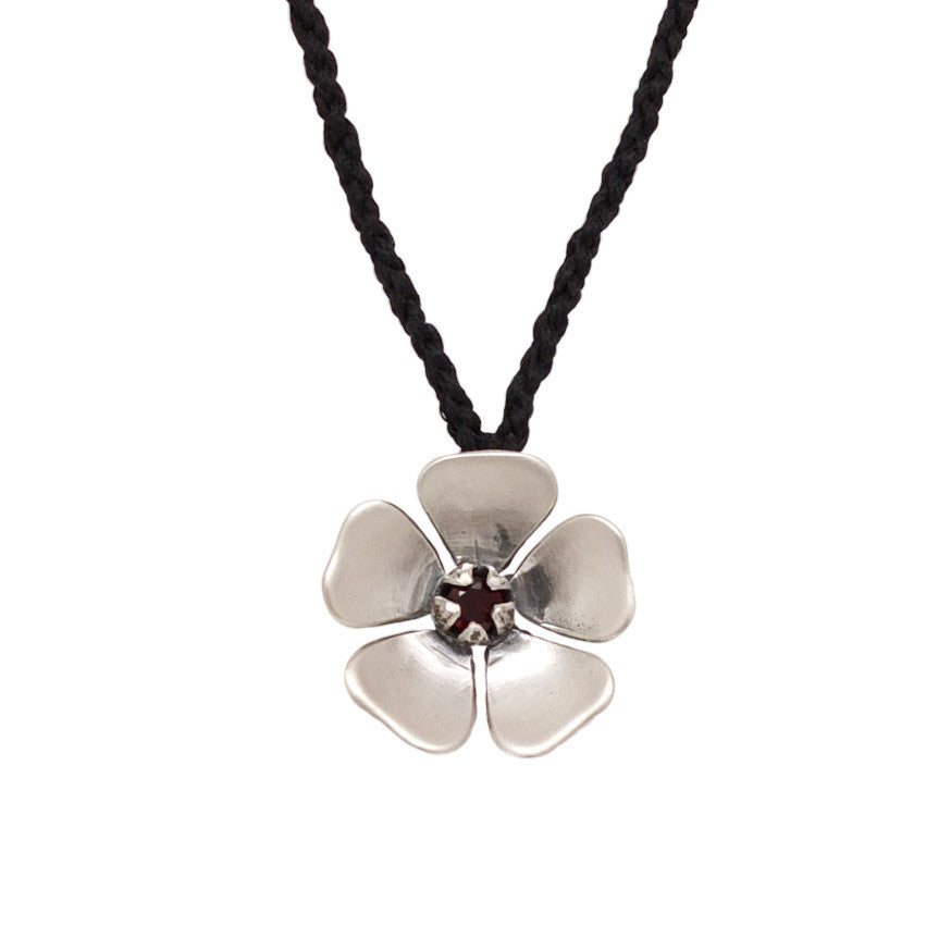Red Manuka Large Flower Necklace | Jewellery nz | Redmanuka