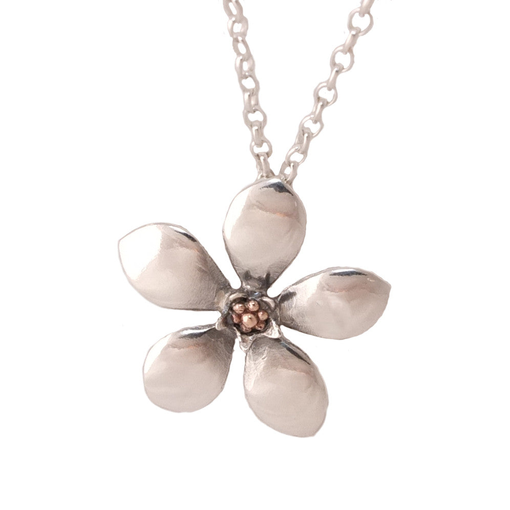 Manuka Flower Necklace | Jewellery nz | Redmanuka
