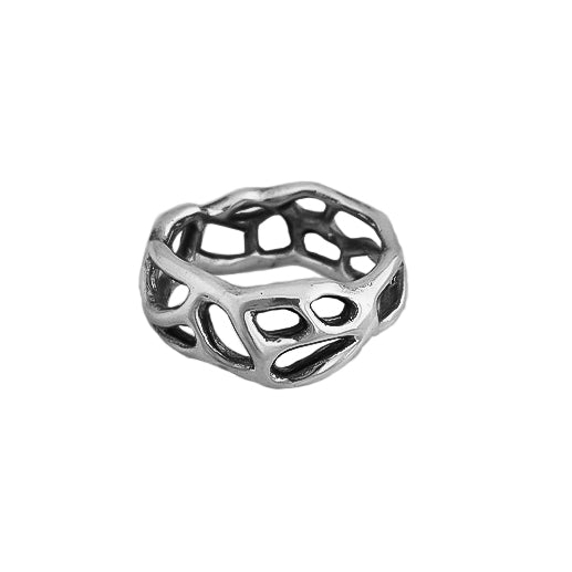 Archaea S1 Silver Ring | Redmānuka | nz jewellery